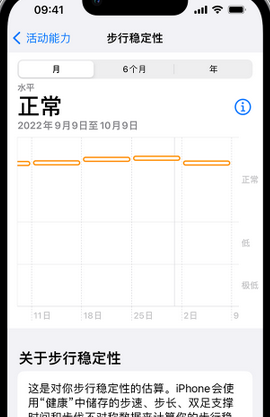 会昌iPhone手机维修如何在iPhone开启'步行稳定性通知'