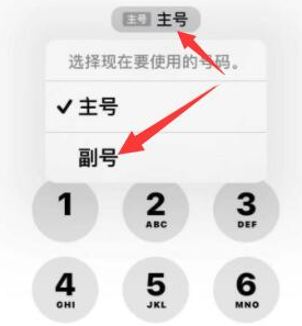 会昌苹果14维修店分享iPhone 14 Pro Max使用副卡打电话的方法 